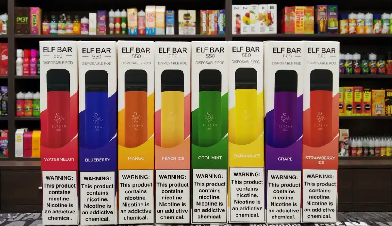 Як перейти з одноразок на багаторазові вейпи 2 Одноразові електронні сигарети Elf Bar 550